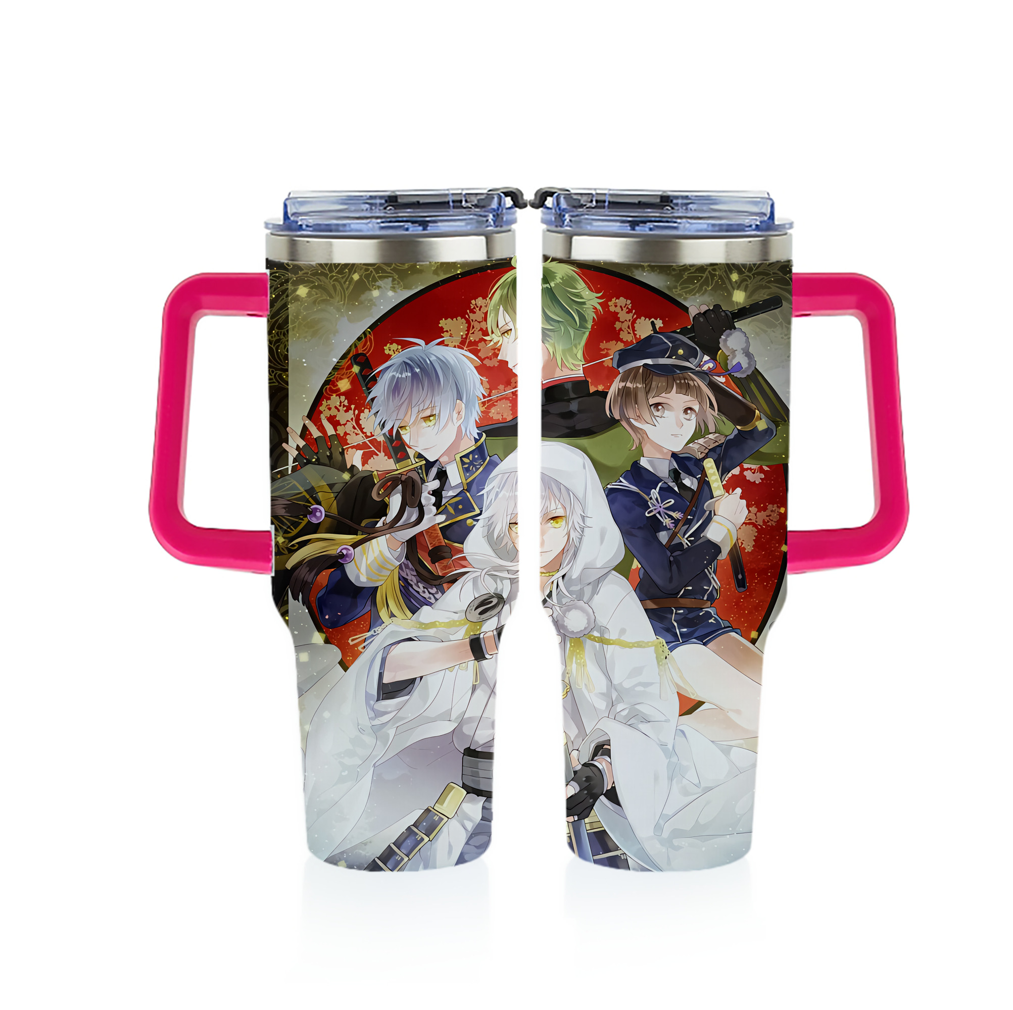 （画像用） 刀剣乱舞 Touken Ranbu 1200ｍLフルプリント車用タンブラー